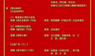 2020年2月23日广西卫视电视剧将播出什么节目 北京卫视春晚2020节目单